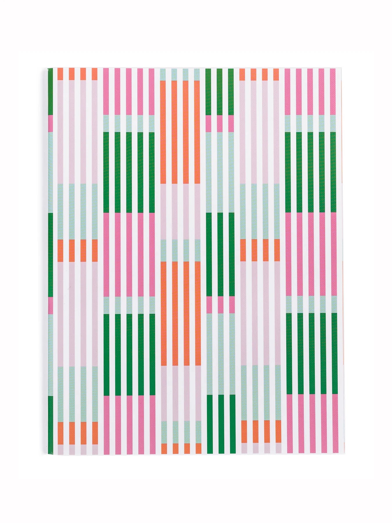 So Darling Large Notebook | Line It Up Pink & Green