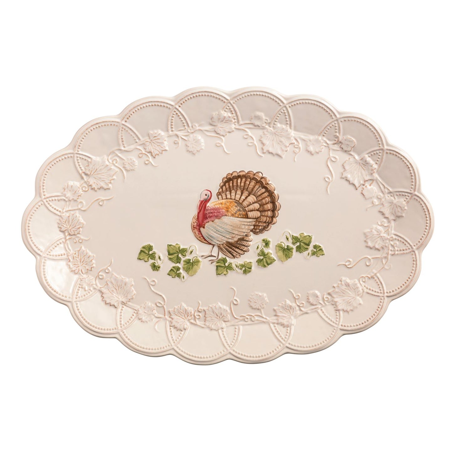 Mud Pie  Turkey Platter
