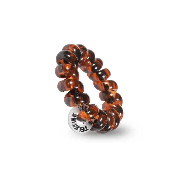 Teleties Spiral Hair Coils | Tiny | Tortoise Hair Ties