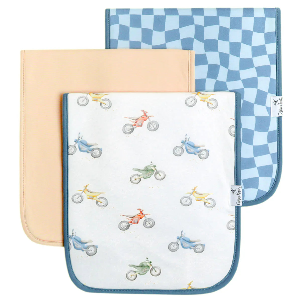 Copper Pearl - Ryder Premium Burp Cloths
