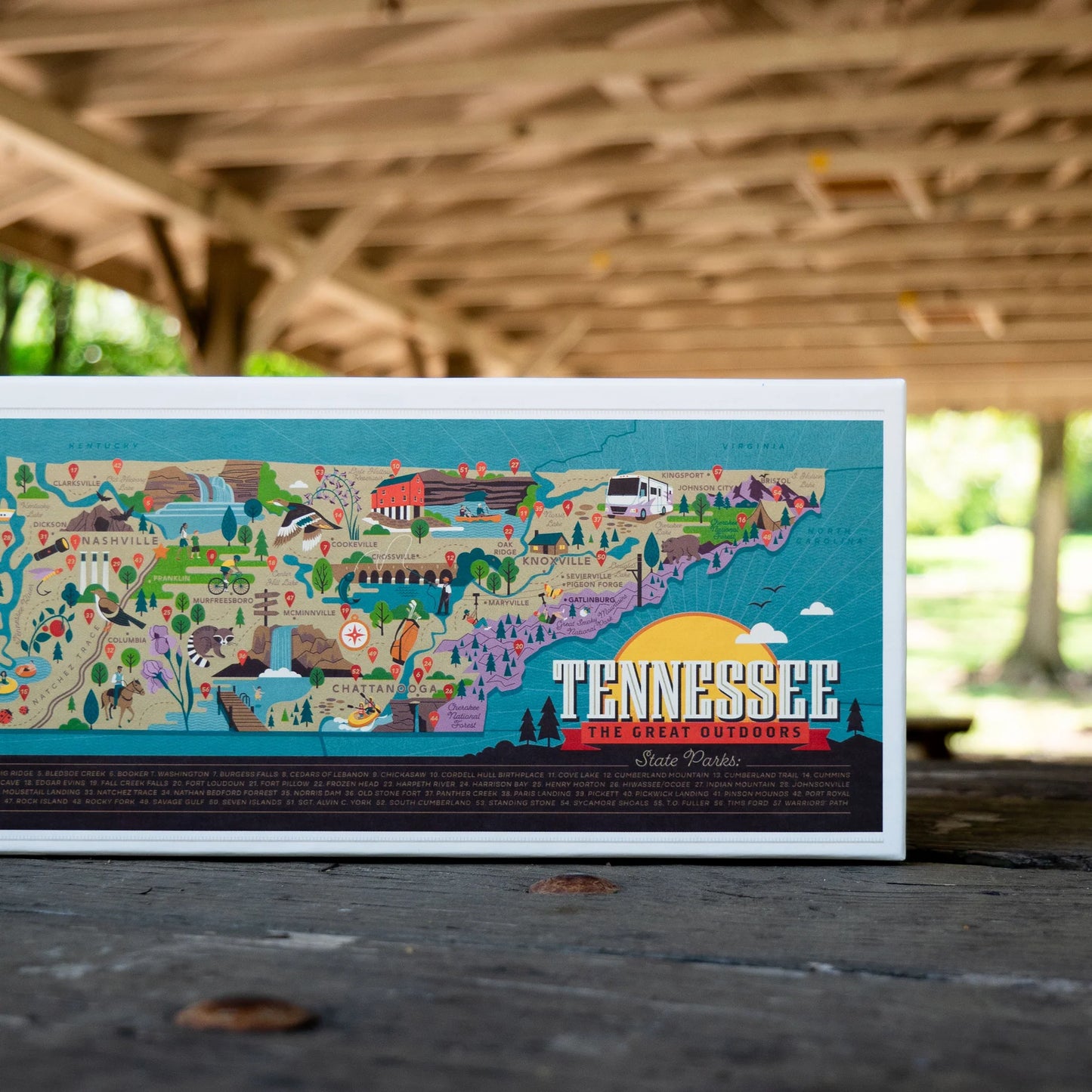 True South Puzzle Co. Tennessee's State Parks