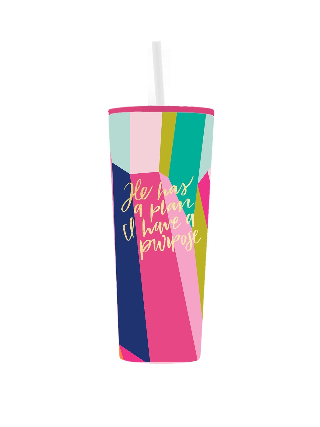 Straw Tumbler Mary Square