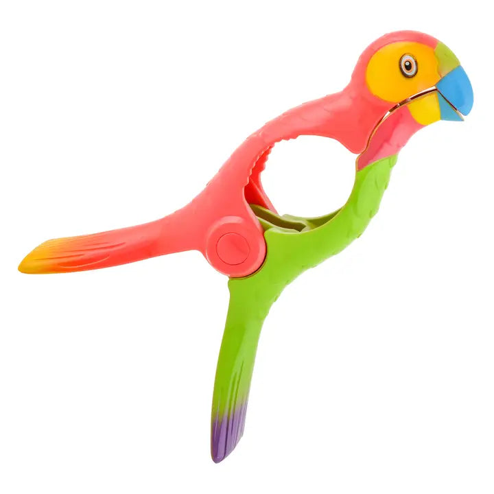 O2COOL Boca Towel Clip Parrot