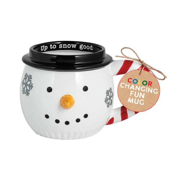 MUD PIE SNOWMAN HEAT CHANGE MUG
