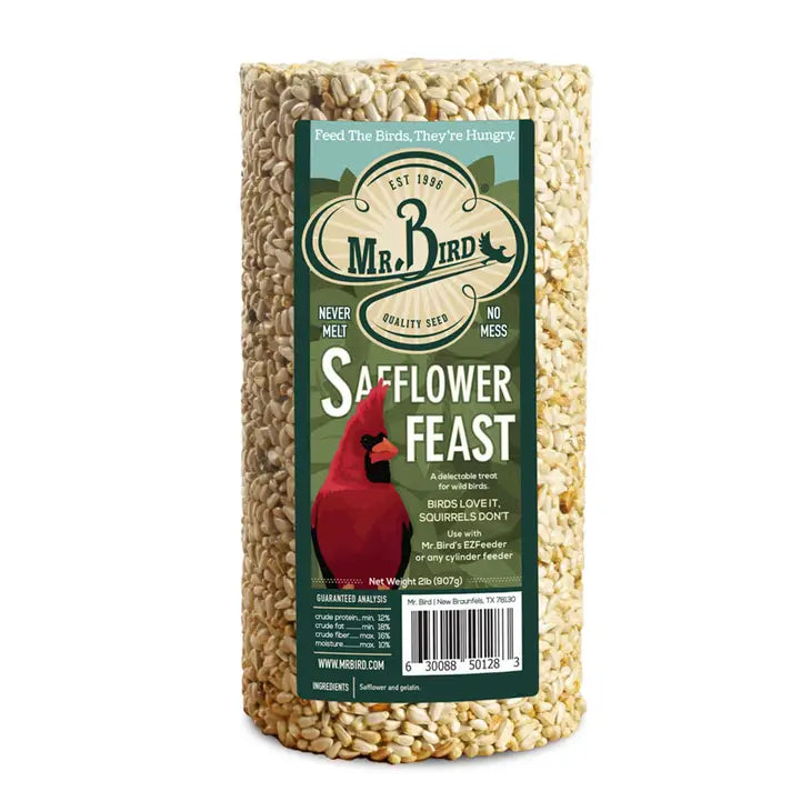 Safflower Cylinder - Small Mr. Bird