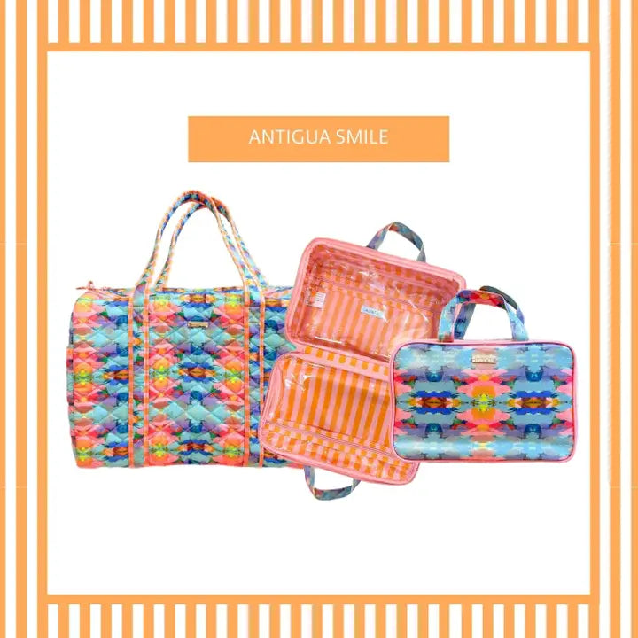 Laura Park Designs Antigua Smile Travel Case