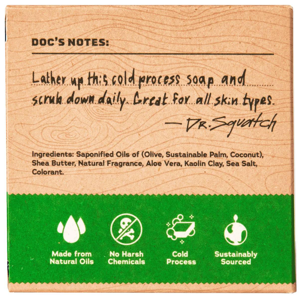 Dr. Squatch Bar Soap COOL FRESH ALOE