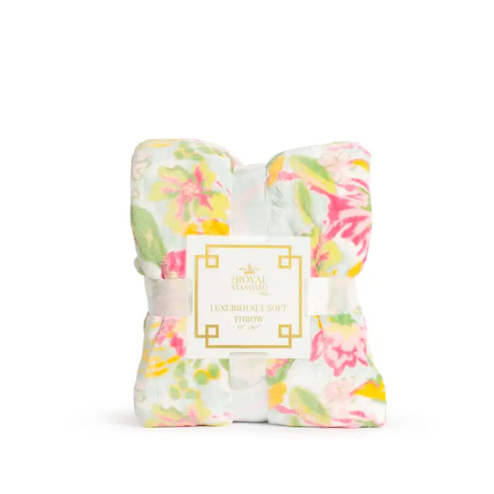 The Royal Standard Summer Bouquet Throw Multi 50x60