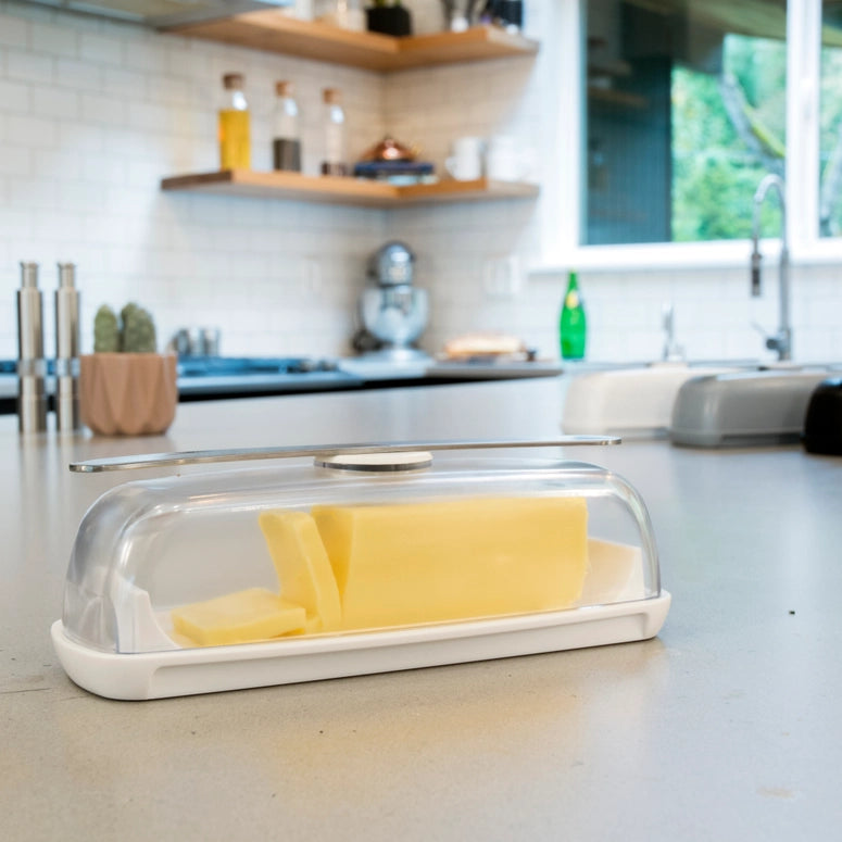 Butter Hub Magnetic Butter Dish-Clear