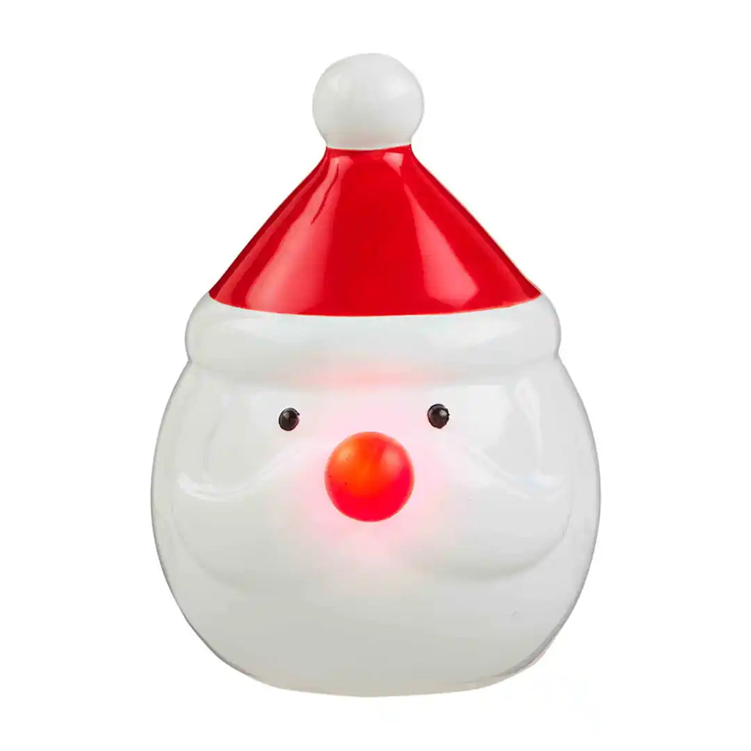 SANTA LIGHT UP SITTER MUD PIE