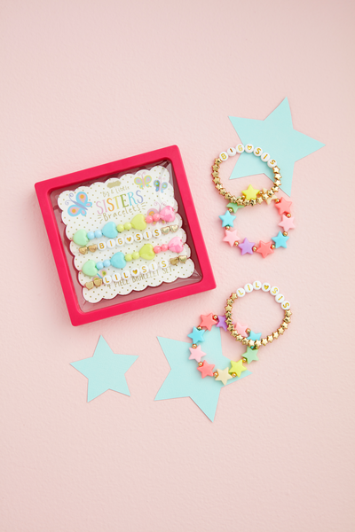 MUD PIE HEARTS SISTERS BRACELETS