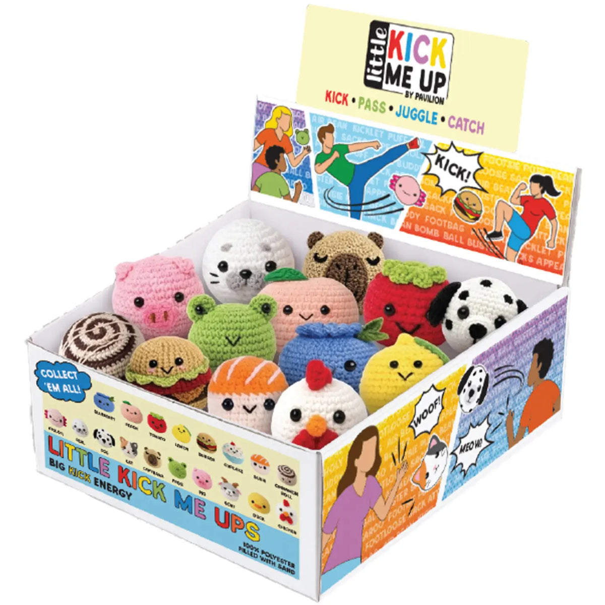 Little Kick Me Up - Crochet Footbags