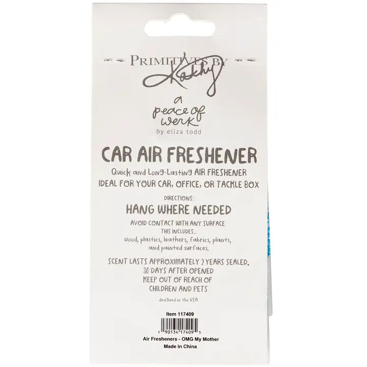 Primitives by Kathy Omg My Mother Air Freshener