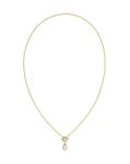 KENDRA SCOTT MINI ELISA TOGGLE SHORT PENDANT NECKLACE GOLD IVORY MOTHER OF PEARL