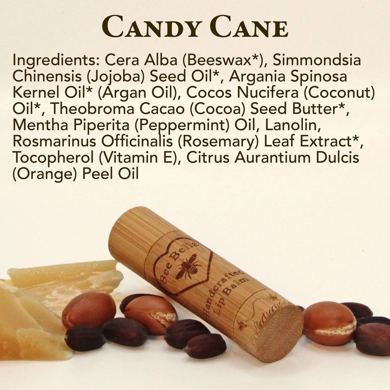 Bee Bella Candy Cane Lip Balm
