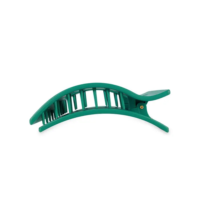 Teleties Flat Rectangle Hair Clip | Medium | Fir Real