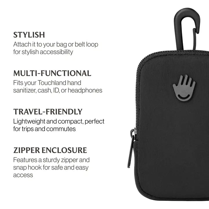 Touchland Black Touchette Pouch