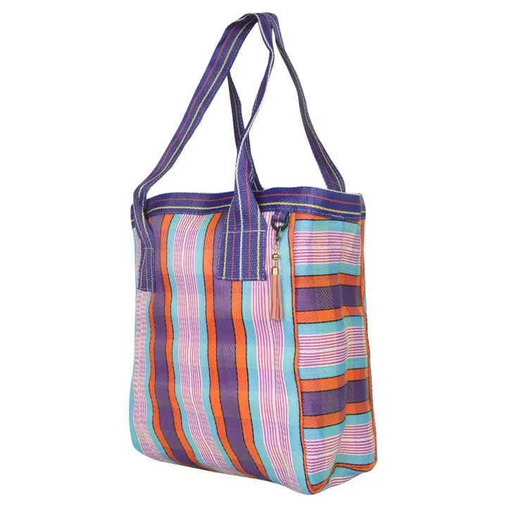 Vaan & Co. Liana Recyled Nylon Shoulder Bag - Orchid Pop Pr/Pi