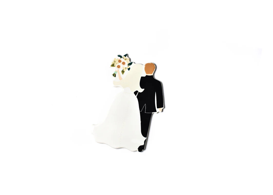 HAPPY EVERYTHING! BRIDE GROOM MINI ATTACHMENT, FAIR SKIN