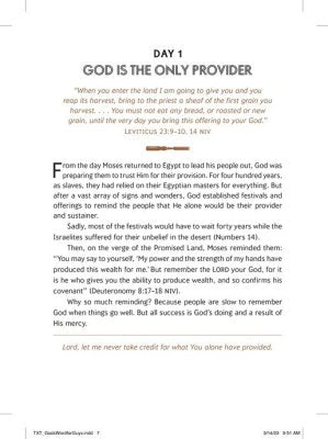God's Word for Guys: 3 Minute Daily Devotions for Men