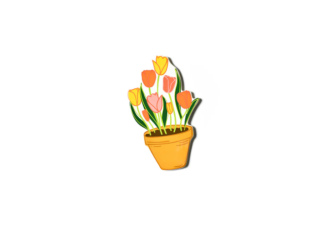 HAPPY EVERYTHING! POT OF TULIPS MINI ATTACHMENT