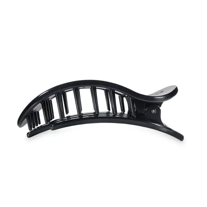 Teleties Flat Round Hair Clip | Large | Go Dawgs!