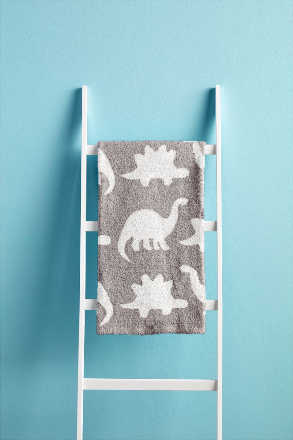 MUD PIE CHENILLE DINO BLANKET