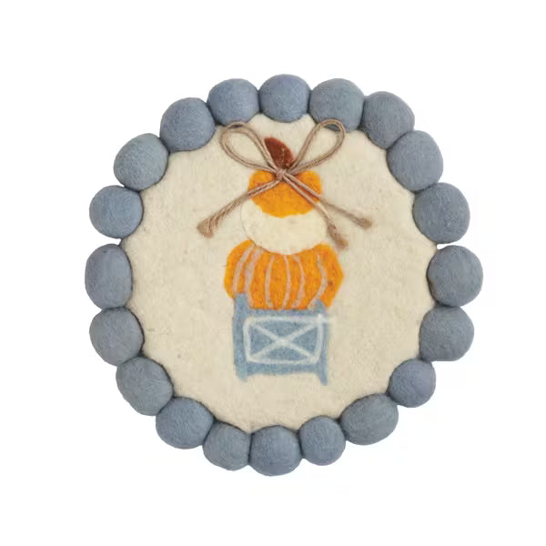 MUD PIE STACKED PUMPKINS TRIVET