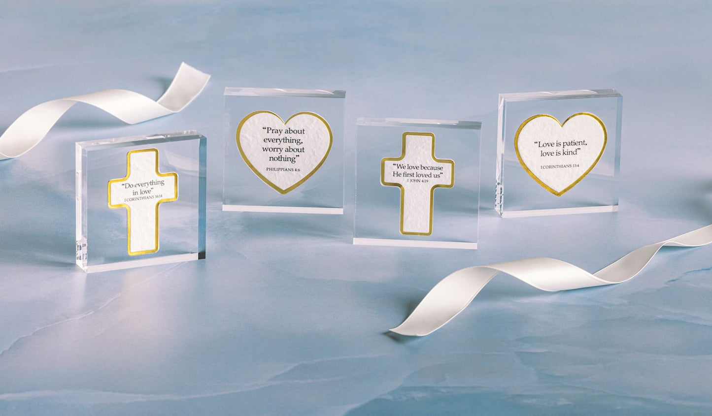 MUD PIE LOVE ACRYLIC PLAQUES