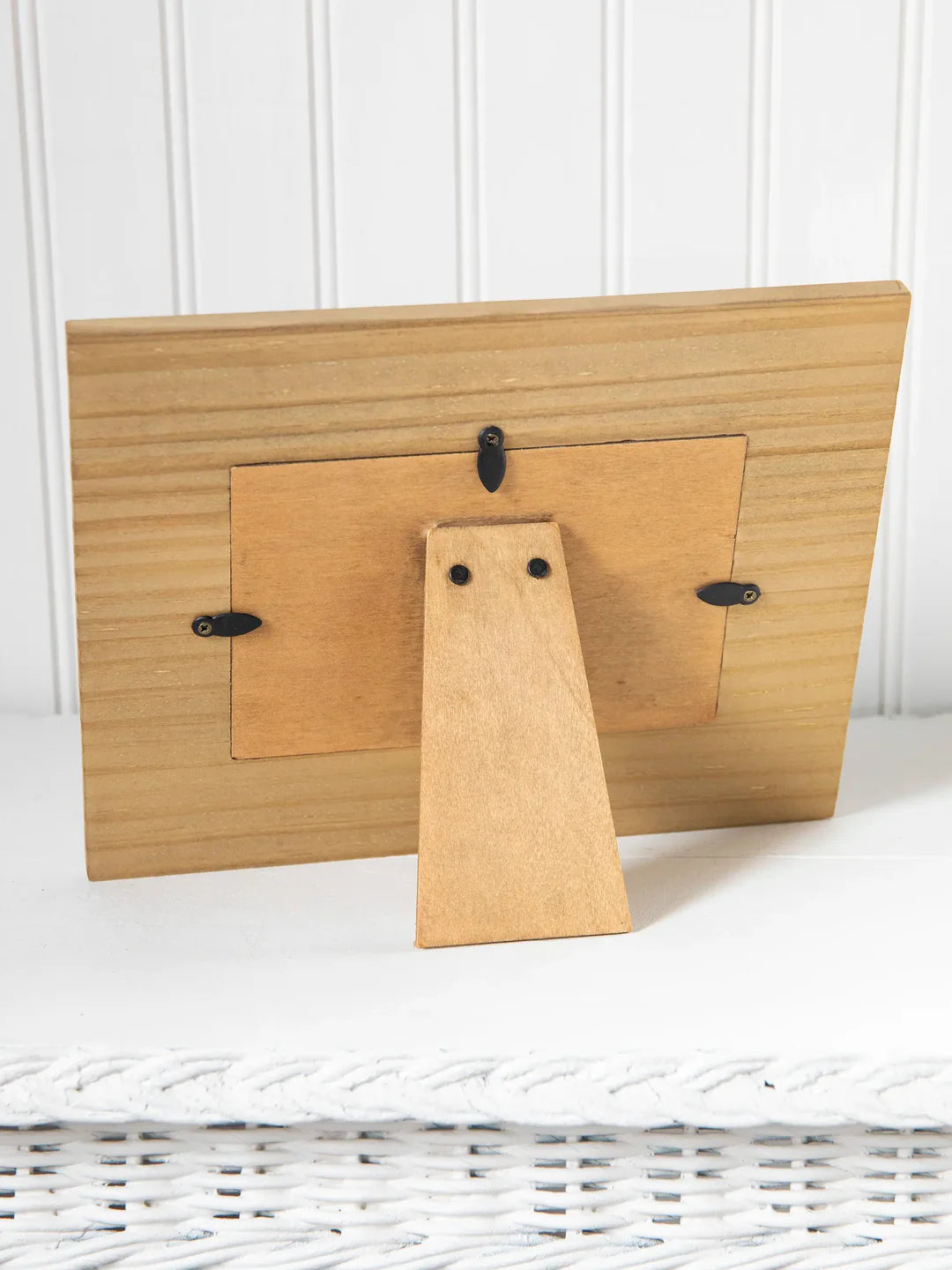 Natural Life Wooden Photo Frame-Olive Folk Flower
