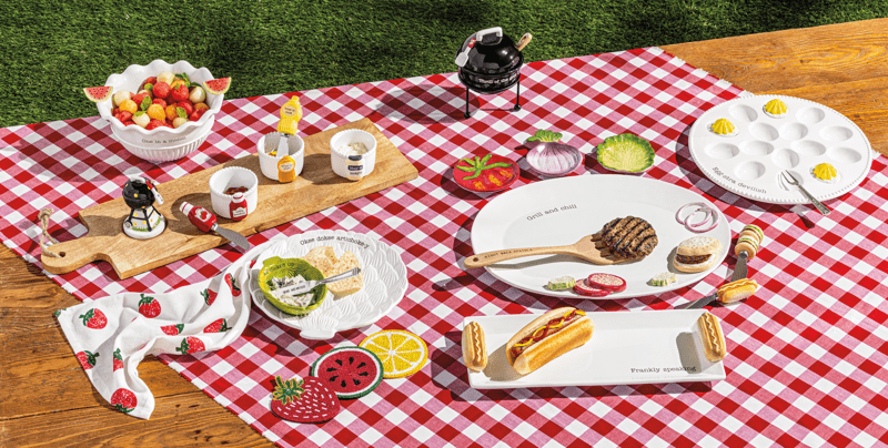 MUD PIE ONE IN A MELON BOWL SET