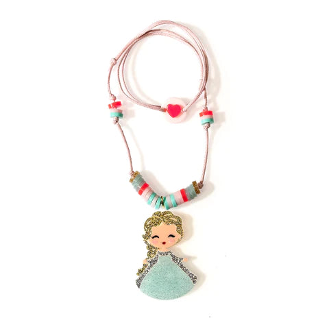 Lilies and Roses Necklace