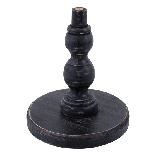 Glory Haus Black Wood Base for Toppers