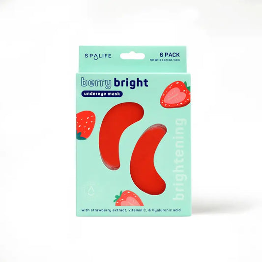 My Spa Life Berry Bright Brightening Undereye Masks - 8 Pairs