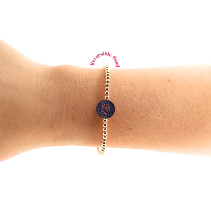 Beaded Blondes Auburn + Sprinkle Bracelet Stack of 2
