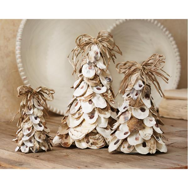 MUD PIE SMALL OYSTER SHELL TREE