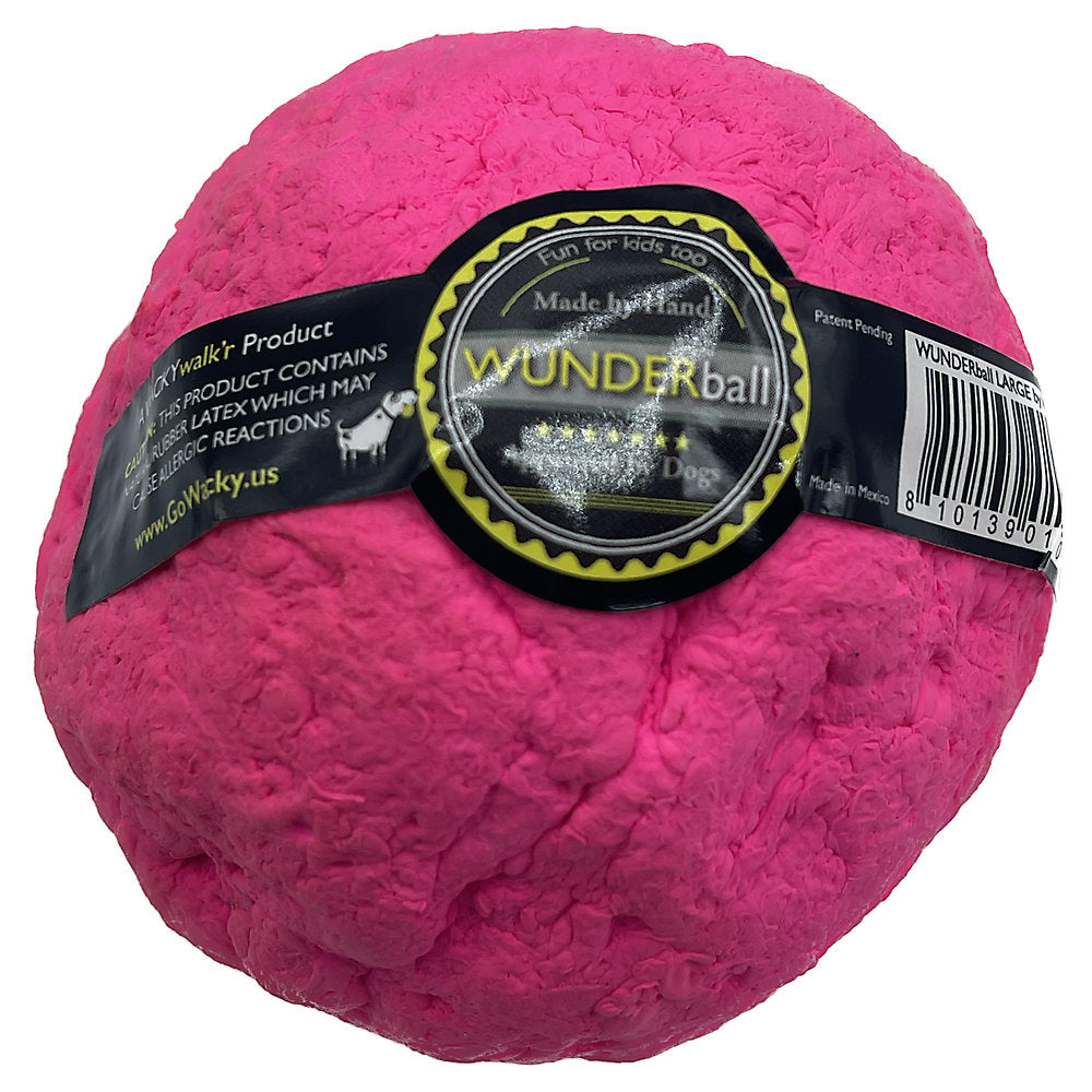 WACKYwalk'r WUNDERBALL Fetch Dog Toy, Color Varies