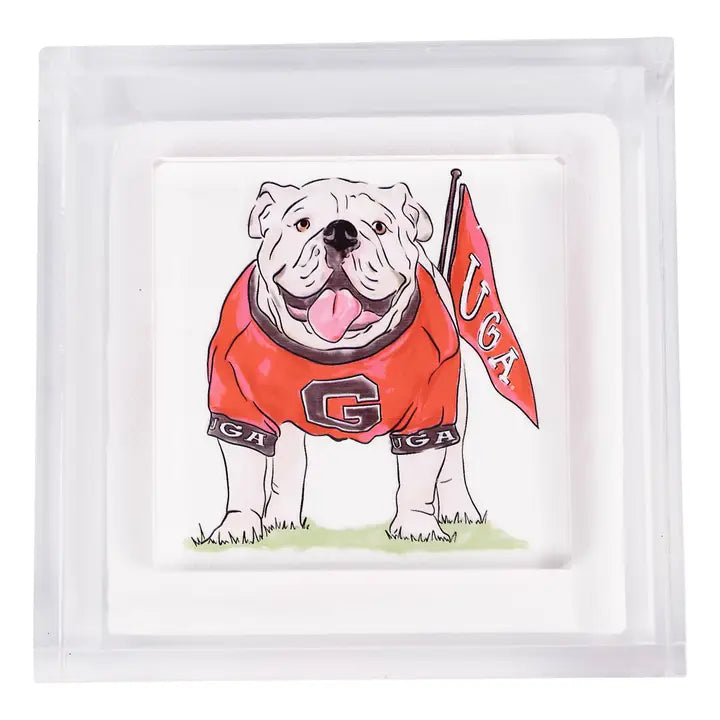 Glory Haus Georgia Mascot Napkin Weight