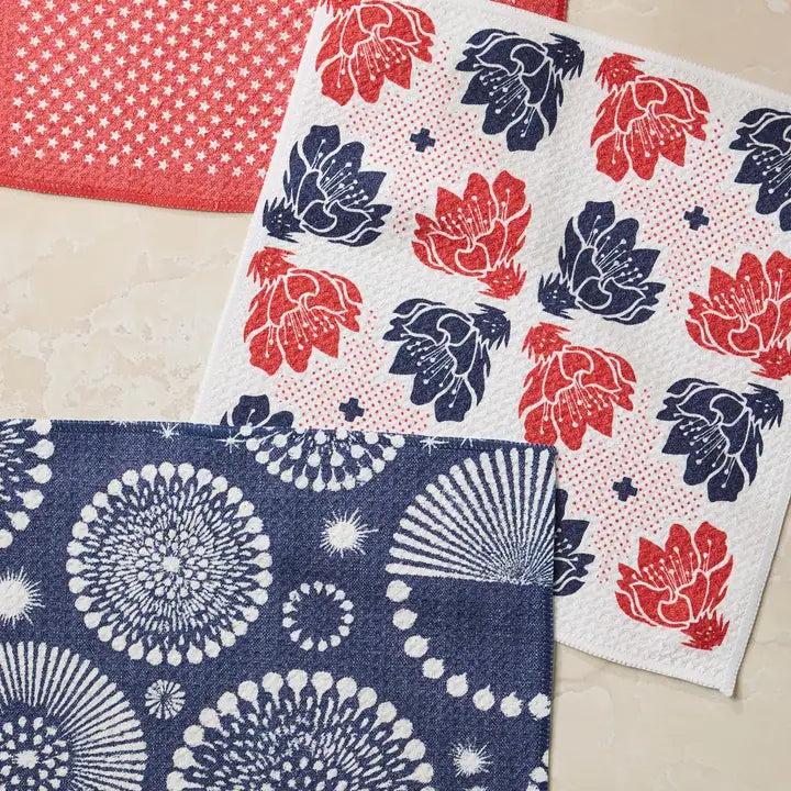 Geometry Talon Dishcloth Set