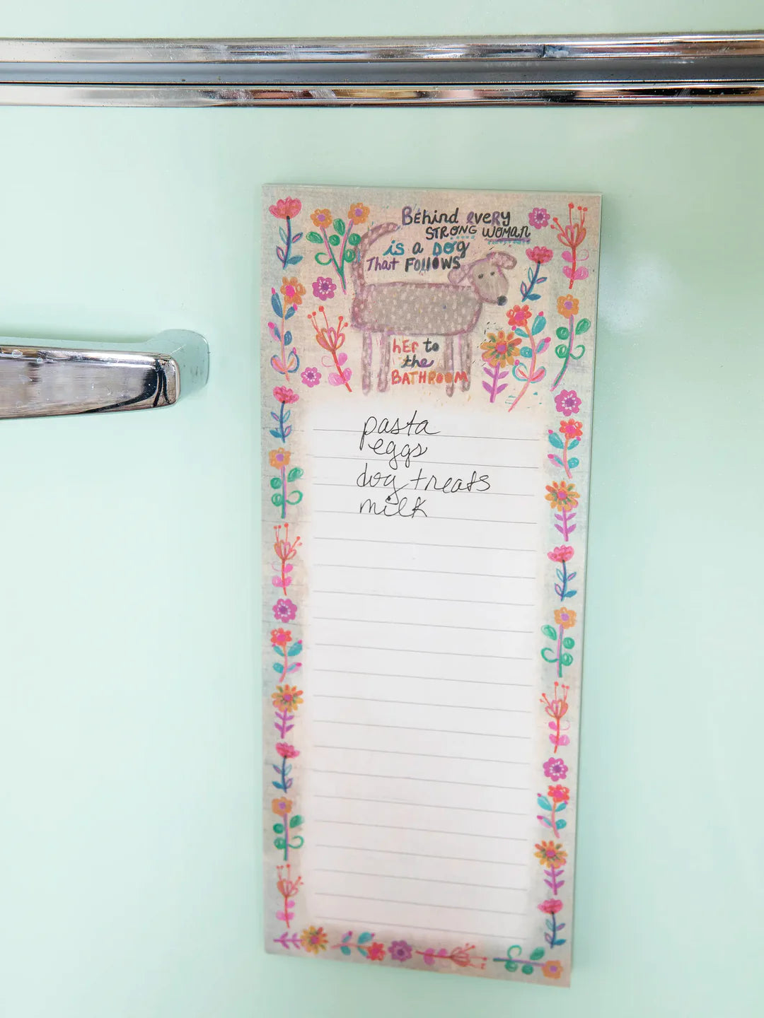 Natural Life Magnetic List Pad-Behind Every Strong Woman