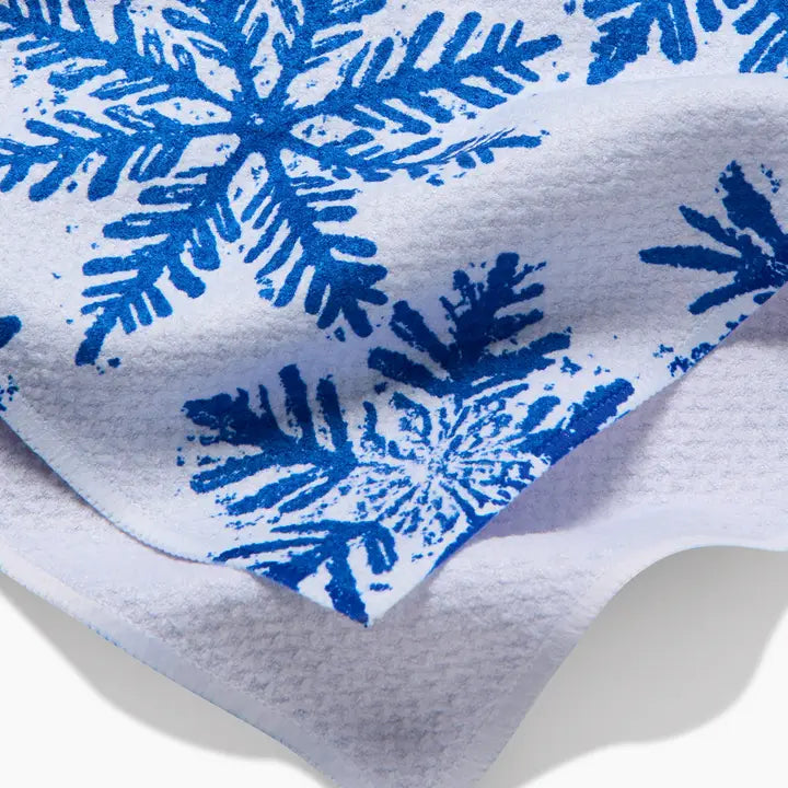 Geometry Snowy Days Blue