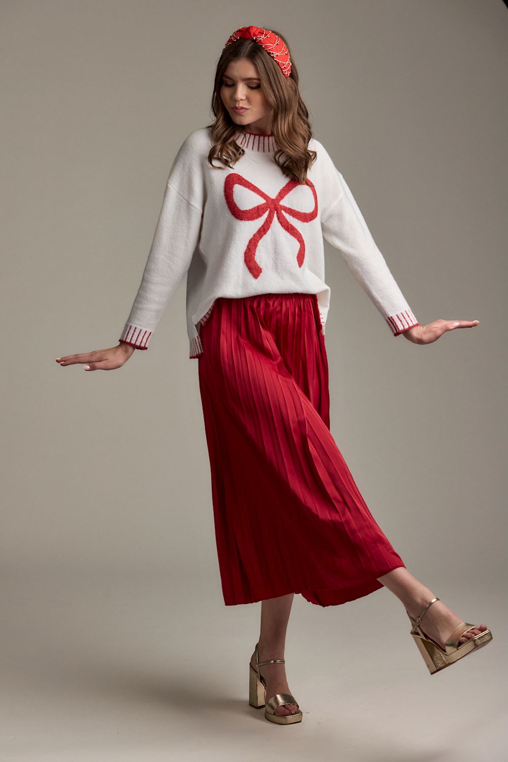 MUD PIE WILDER BOW SWEATER