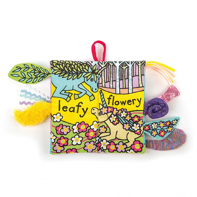 Jellycat Unicorn Tails Book