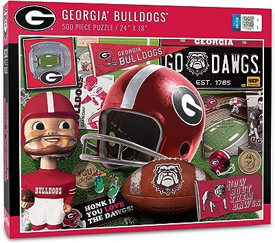 Collegiate 500-Piece Retro Series Puzzle