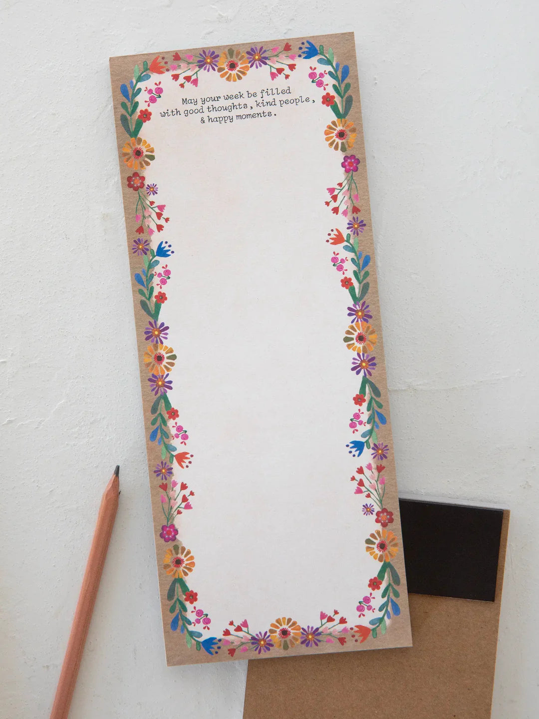 Natural Life Magnetic List Pad-Make Your Week