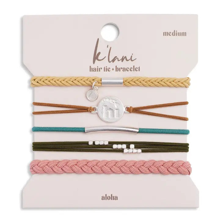 K'Lani Aloha Hair Tie Bracelets