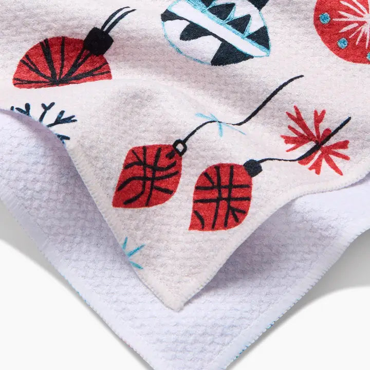 Geometry Embroidered Ornaments
