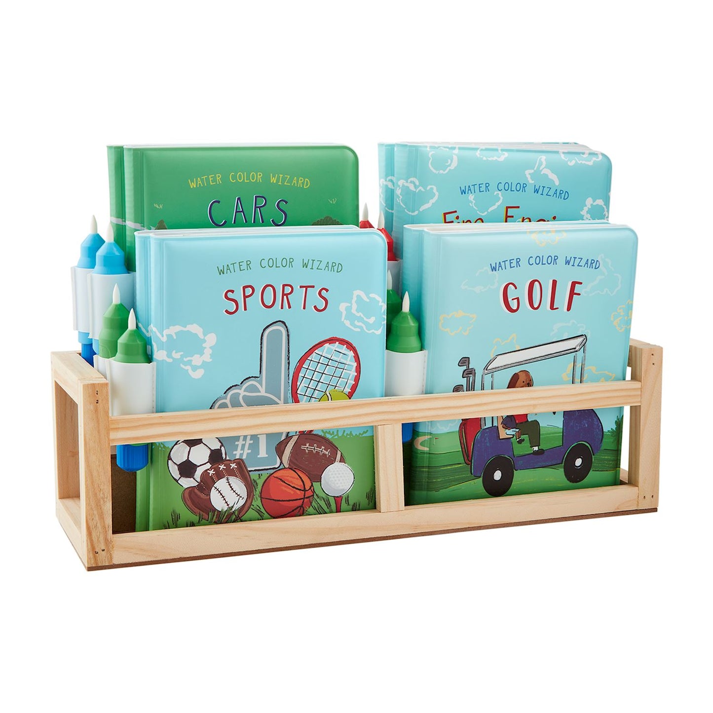 MUD PIE BOY WATER COLORING BOOKS