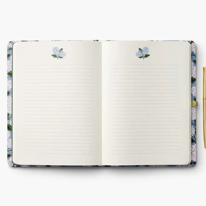 Rifle Paper Co. Hydrangea Journal with Pen