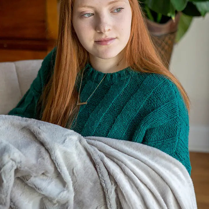 Softly Said Sympathy Blanket: Always with You Sentiment